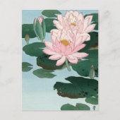 Waterlelies van Ohara Koson Briefkaart (Voorkant)