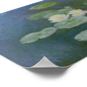Waterlelies, Vijver van Gogh Beroemd schilderij Poster (Hoek)