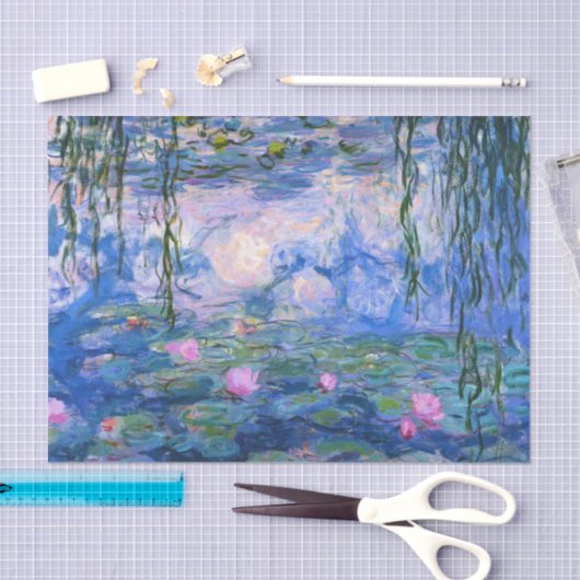Waterlelies Weefselpapier (Claude Monet) Tissuepapier (Craft)