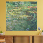 Waterleliesvijver Monet 1904 Canvas Afdruk (Insitu (Woonkamer))