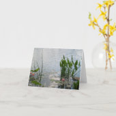 Waterlelievijverkaart Kaart (Gele Bloem)