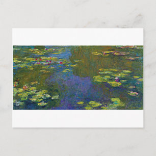Waterlelvijver bij Giverny, Claude Monet Briefkaart