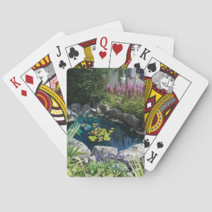 Waterlelvijver pokerkaarten