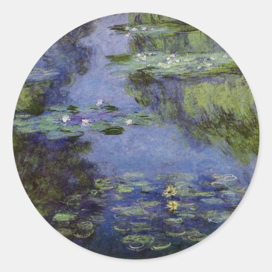 Waterlibinnen Ronde Sticker (Voorkant)