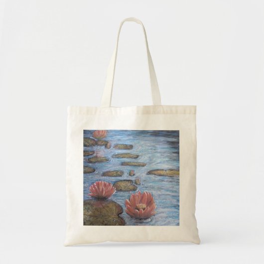 Waterlibinnen Tote Bag (Voorkant)