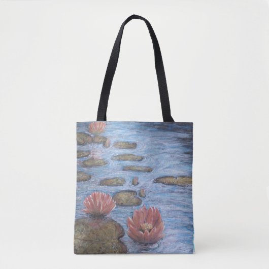 Waterlibinnen Tote Bag (Voorkant)