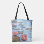 Waterlibinnen Tote Bag (Achterkant)