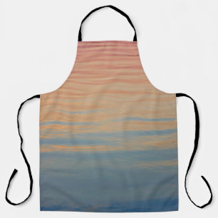 Waterlichaam onder een gouden uur schort