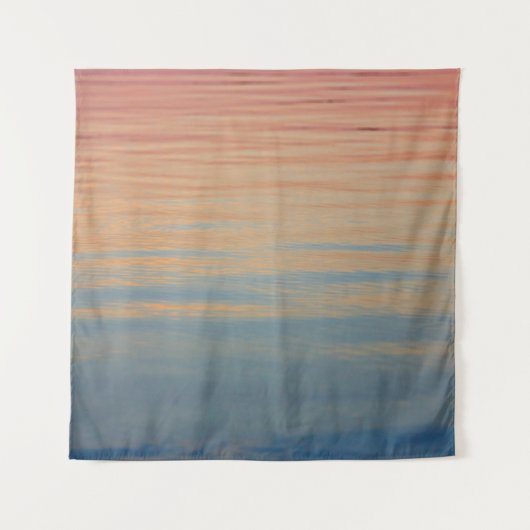 Waterlichaam onder een gouden uur wandkleed (Voorkant)