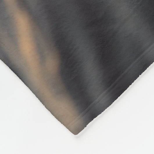 Waterlichaam tijdens het gouden uur fleece deken (Hoek)