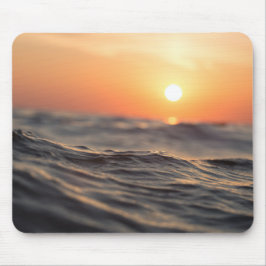 Waterlichaam tijdens het gouden uur muismat