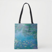 "WATERLIES" 1840 CLAUDE MONET CANVAS TAS