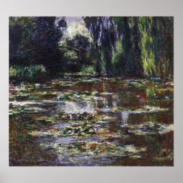 Waterlieten in Pond door Claude Monet,  kunst Poster