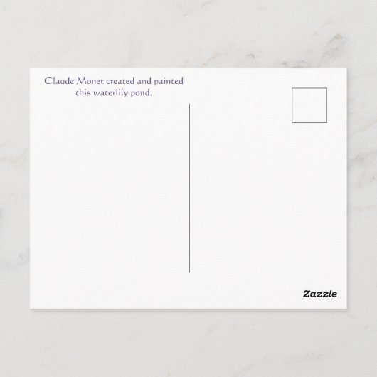 Waterlieveling wil. briefkaart (Achterkant)