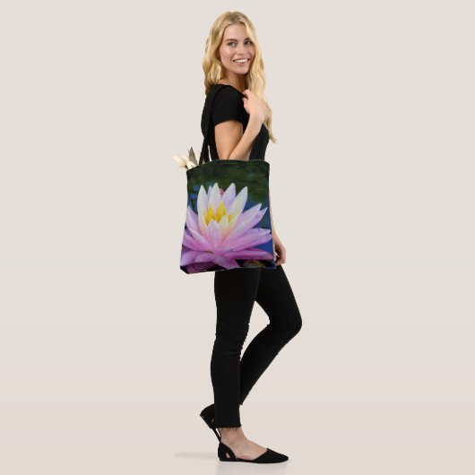 Waterlievende Canvas tas (Op model)