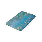 Waterliezen door Claude Monet Fine Art Painting Badmat (Gekanteld)