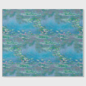 Waterliezen door Claude Monet Fine Art Painting Cadeaupapier (Vlak)