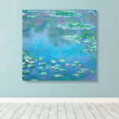 Waterliezen door Claude Monet Fine Art Painting Canvas Afdruk (Insitu (Houten vloer))