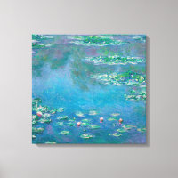 Waterliezen door Claude Monet Fine Art Painting