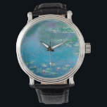 Waterliezen door Claude Monet Fine Art Painting Horloge<br><div class="desc">Prachtig meesterwerk van Claude Monet - Water Lilies uit zijn tuin in Giverny,  Frankrijk. Een van de beroemdste fijne kunstschilderijen in de kunstgeschiedenis en een prachtig voorbeeld van indrukwekkend gedrag. Dit is echt een geweldig kunstwerk en een groot geschenk voor een kunstminnaar.</div>
