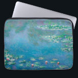 Waterliezen door Claude Monet Fine Art Painting Laptop Sleeve<br><div class="desc">Prachtig meesterwerk van Claude Monet - Water Lilies uit zijn tuin in Giverny,  Frankrijk. Een van de beroemdste fijne kunstschilderijen in de kunstgeschiedenis en een prachtig voorbeeld van indrukwekkend gedrag. Dit is echt een geweldig kunstwerk en een groot geschenk voor een kunstminnaar.</div>