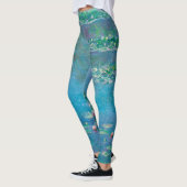 Waterliezen door Claude Monet Fine Art Painting Leggings (Links)