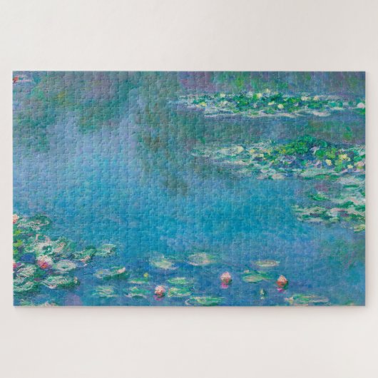 Waterliezen door Claude Monet Fine Art Painting Legpuzzel (Horizontaal)