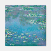 Waterliezen door Claude Monet Fine Art Painting Magneet (Voorkant)