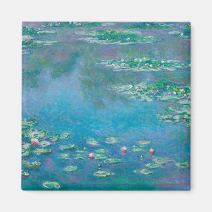 Waterliezen door Claude Monet Fine Art Painting Magneet