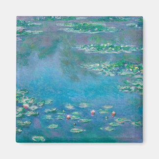Waterliezen door Claude Monet Fine Art Painting Magneet