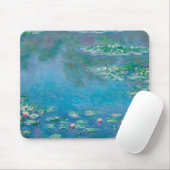 Waterliezen door Claude Monet Fine Art Painting Muismat (Met muis)