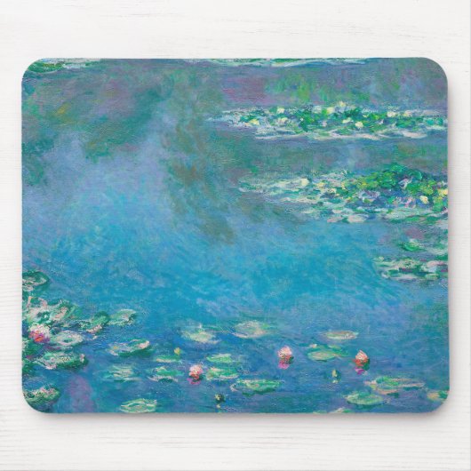 Waterliezen door Claude Monet Fine Art Painting Muismat (Voorkant)