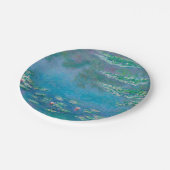 Waterliezen door Claude Monet Fine Art Painting Papieren Bordje (Gekanteld)