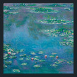 Waterliezen door Claude Monet Fine Art Painting Perfect Poster<br><div class="desc">Prachtig meesterwerk van Claude Monet - Water Lilies uit zijn tuin in Giverny,  Frankrijk. Een van de beroemdste fijne kunstschilderijen in de kunstgeschiedenis en een prachtig voorbeeld van indrukwekkend gedrag. Dit is echt een geweldig kunstwerk en een groot geschenk voor een kunstminnaar.</div>