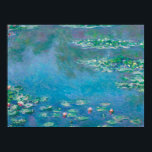 Waterliezen door Claude Monet Fine Art Painting Poster<br><div class="desc">Prachtig meesterwerk van Claude Monet - Water Lilies uit zijn tuin in Giverny,  Frankrijk. Een van de beroemdste fijne kunstschilderijen in de kunstgeschiedenis en een prachtig voorbeeld van indrukwekkend gedrag. Dit is echt een geweldig kunstwerk en een groot geschenk voor een kunstminnaar.</div>