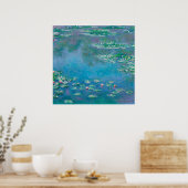 Waterliezen door Claude Monet Fine Art Painting Poster (Keuken)