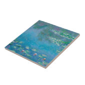 Waterliezen door Claude Monet Fine Art Painting Tegeltje (Zijkant)