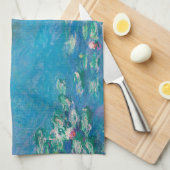 Waterliezen door Claude Monet Fine Art Painting Theedoek (Quarter Fold)