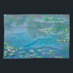Waterliezen door Claude Monet Fine Art Painting Theedoek<br><div class="desc">Prachtig meesterwerk van Claude Monet - Water Lilies uit zijn tuin in Giverny,  Frankrijk. Een van de beroemdste fijne kunstschilderijen in de kunstgeschiedenis en een prachtig voorbeeld van indrukwekkend gedrag. Dit is echt een geweldig kunstwerk en een groot geschenk voor een kunstminnaar.</div>