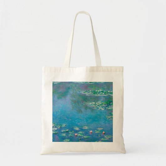 Waterliezen door Claude Monet Fine Art Painting Tote Bag (Voorkant)