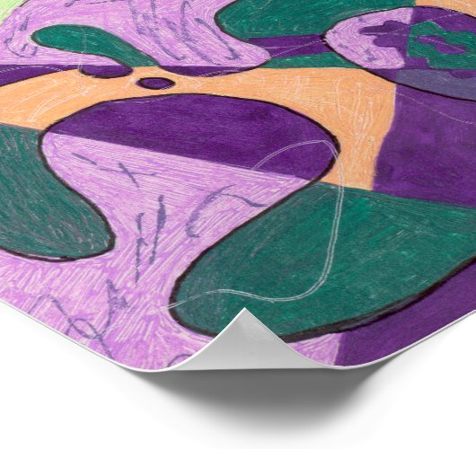 Waterlijn, 19x13 poster (Hoek)