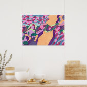Waterlijn, 28x20 poster (Keuken)