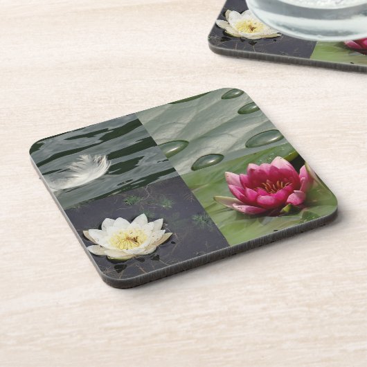  waterlĳnen bier onderzetter (Linkerzijde)