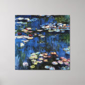 Waterlilies; 1914, ingediend door Monet Canvas Afdruk (Voorkant)
