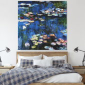 Waterlilies; 1914, ingediend door Monet Canvas Afdruk (Insitu (Slaapkamer))