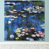 Waterlilies; 1914, ingediend door Monet Canvas Afdruk (Insitu (Houten vloer))