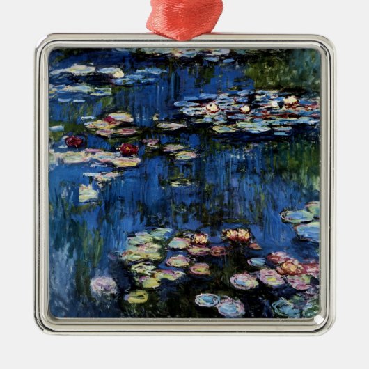 Waterlilies; 1914 metalen ornament (Voorkant)