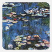 Waterlilies; 1914 vierkante sticker (Voorkant)