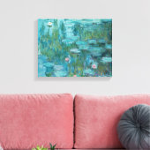 Waterlilies (1915) canvas afdruk (Insitu (Woonkamer))