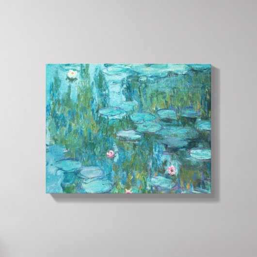 Waterlilies (1915) canvas afdruk (Voorkant)